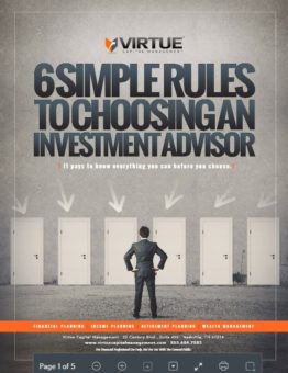 6 Simple Rules for Choosing An Investment Advisor